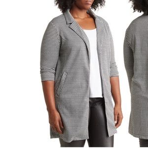 🖤🤍 MELLODAY Plaid Topper From Nordstrom Rack